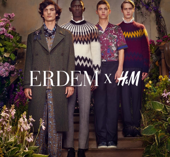 Цветочная роскошь в ролике коллаборации ERDEM x H&M