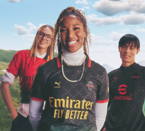 Off-White™ та PUMA представляють нову форму для AC Milan