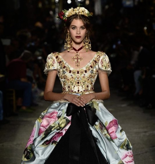 Кутюрная коллекция Dolce & Gabbana Fall 2016