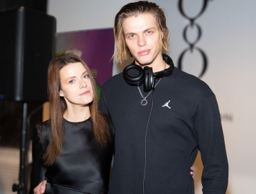 Rukh Art Hub presented “SHERO”: Zoe Winters from Succession and Eugene Hudz from Gogol Bordello attended the show