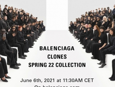 44 клона на эффектном показе Balenciaga Spring 2022