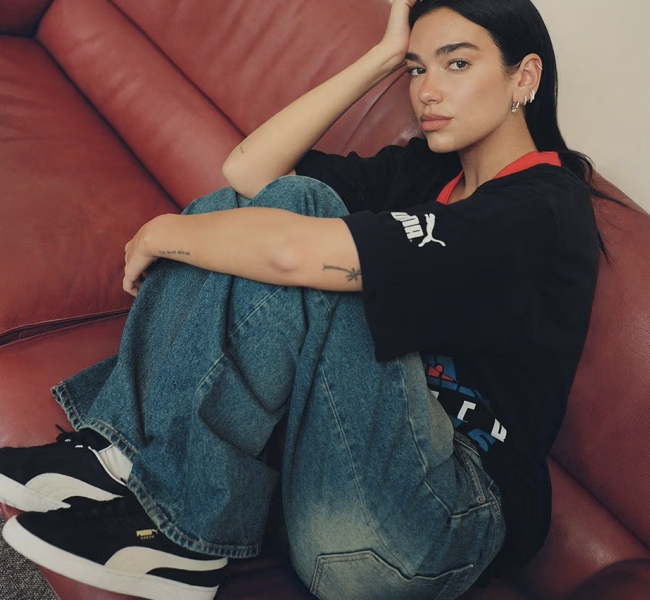 Dua Lipa — королева класики в новому лукбуці PUMA