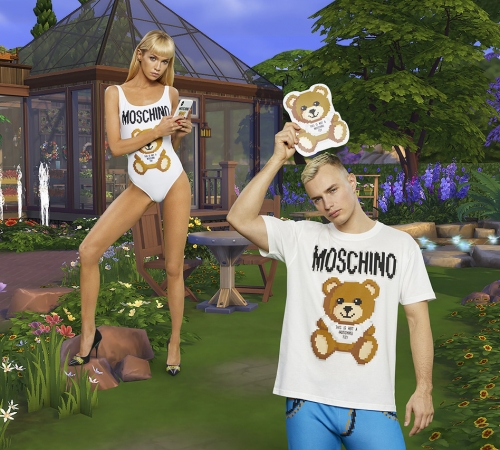 Moschino создали соместную коллекцию с компьютерной игрой The Sims