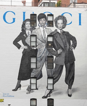 Gucci празднует 1950-е, 60-е, 70-е и 80-е с помощью новых крутейших муралов