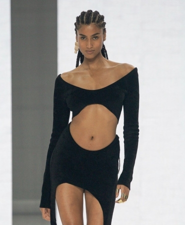 Оливье Рустен - точно гений! Праздничное шоу Balmain Spring 2022