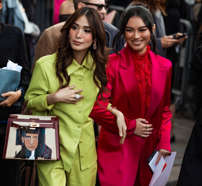 The exclusive Street Style at Paris Fashion Week: Hermes Spring Summer 2023