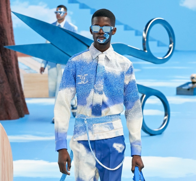 Небесные мальчики Вирджила Абло на показе Louis Vuitton FW20