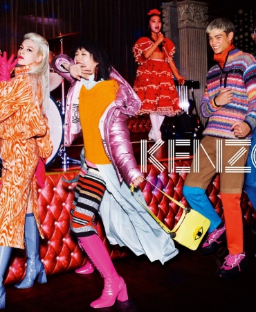 Новое дыхание бренда KENZO в серии винтажных открыток кампании FW19