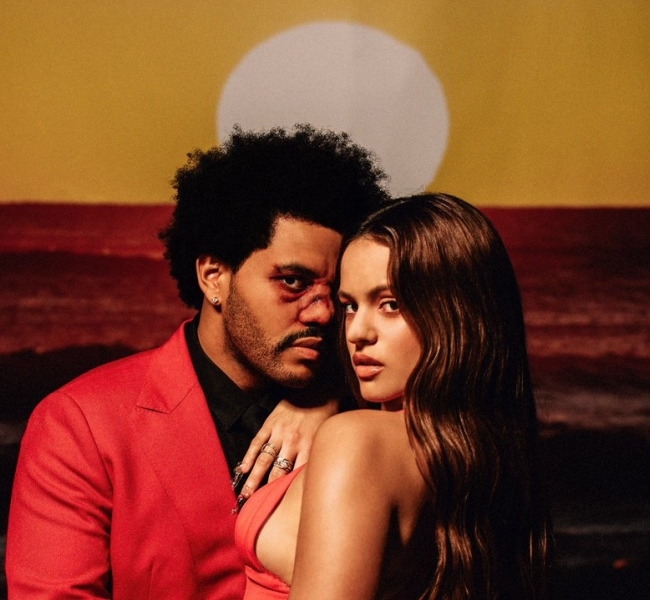 ROSALÍA спела на испанском языке в ремиксе The Weeknd на его же хит