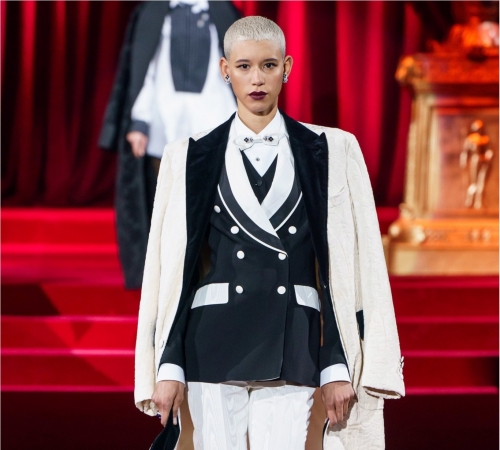Мафия, сухой закон и дамы в смокингах на показе Dolce & Gabbana