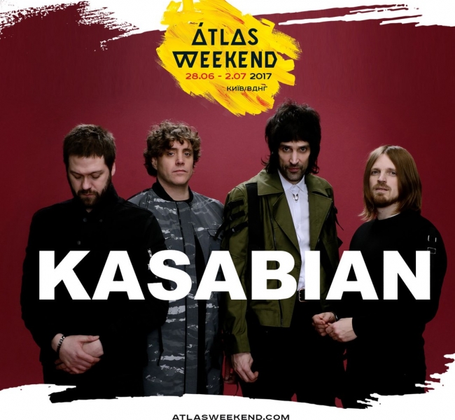 Kasabian выступят на фестивале Atlas Weekend 2017