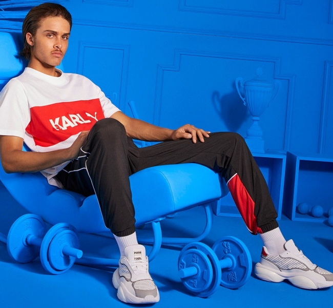 Karl Lagerfeld и PUMA представляют новую яркую совместную коллекцию