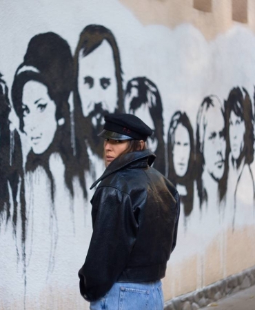 Cпівачка Даша Суворова відкрила Стіну пам’яті рок-н-ролу в Одесі