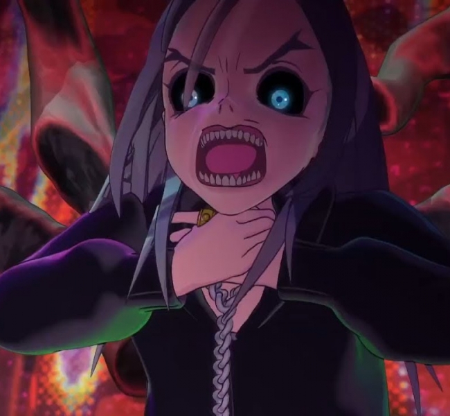 Суперстар Billie Eilish представила жуткий клип, созданный известным художником Такаши Мураками