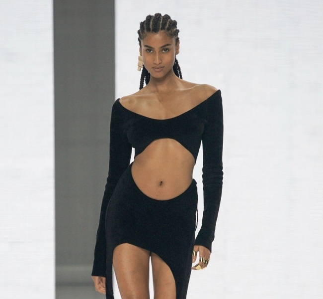 Оливье Рустен - точно гений! Праздничное шоу Balmain Spring 2022