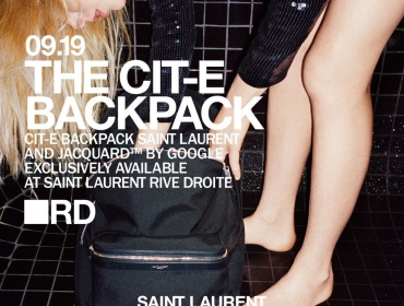 Умная мода: Saint Laurent и Google представили высокотехнологичный рюкзак