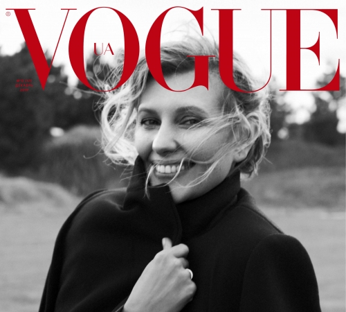 Первая леди Украины Елена Зеленская на обложке VOGUE UA