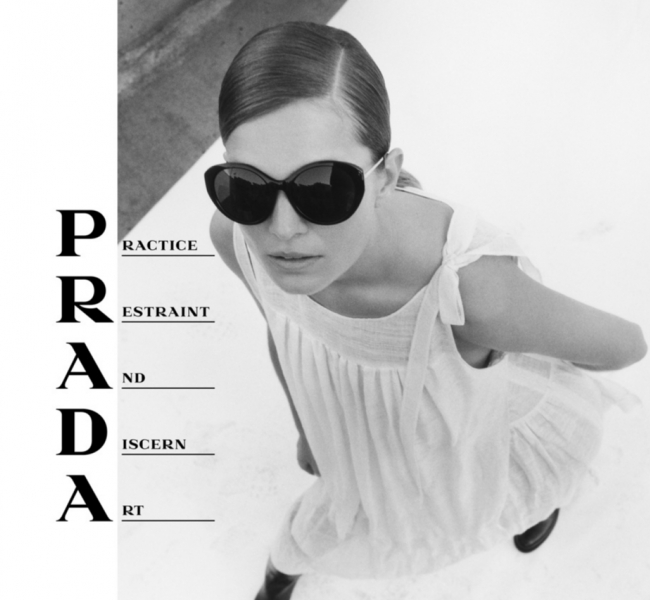 Prada демонстрируют, как красиво самоизолироваться