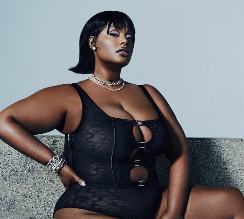 Precious Lee в колекції Savage X Fenty з мікрофібри