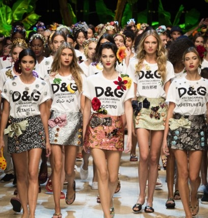 Показ новой коллекции Dolce & Gabbana весна-лето 2017