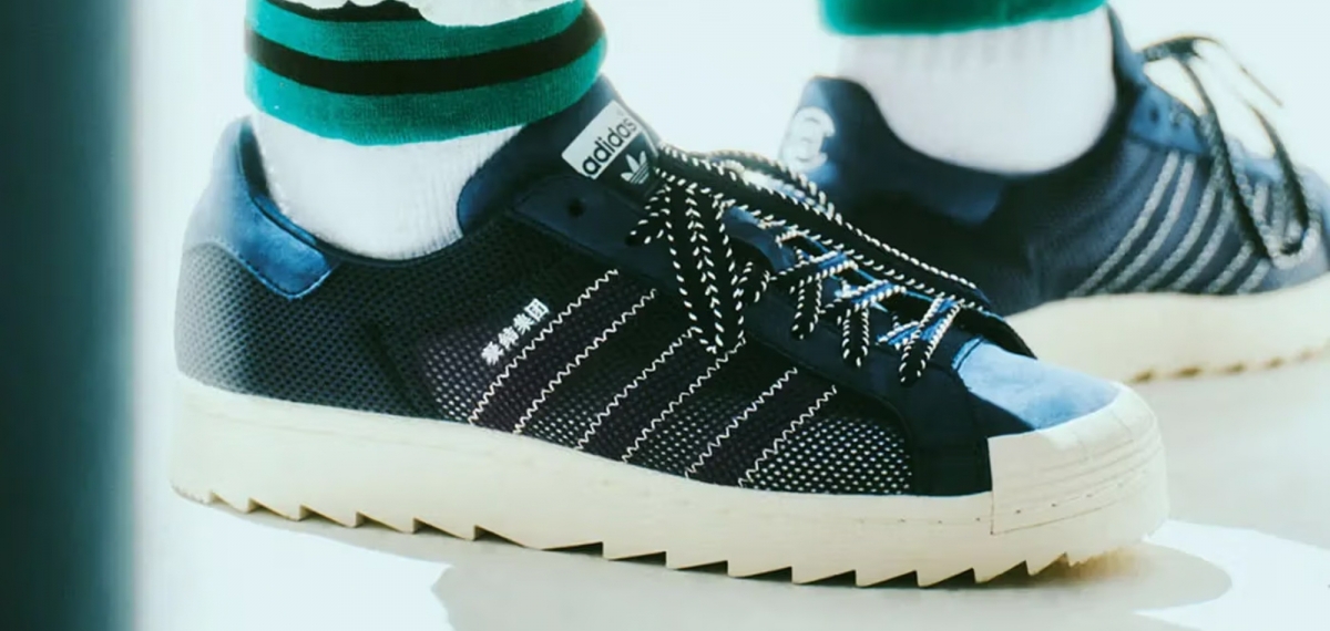 Колаборація CLOT x adidas продовжується: свіже бачення Superstar Breathe