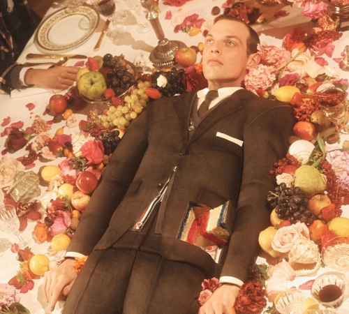 Звери-людоеды на жуткой вечеринке в кампейне новой коллекции Thom Browne FW20