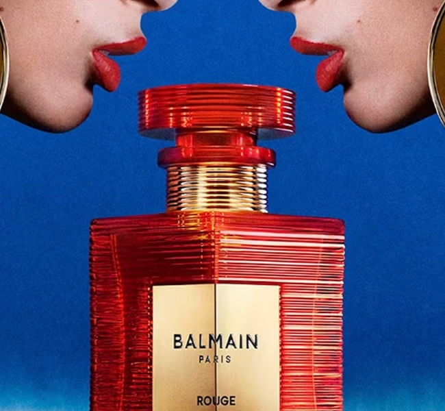 Balmain представляє «Rouge»: парфум натхненний зірками та успіхом