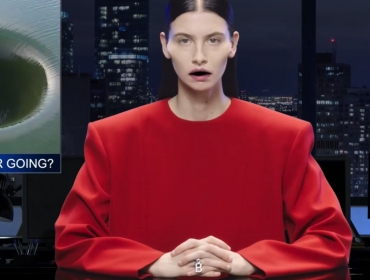 Телевизионный выпуск стильных новостей: Balenciaga представили неожиданный кампейн