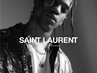 Трэвис Скотт : Новое лицо Saint Laurent