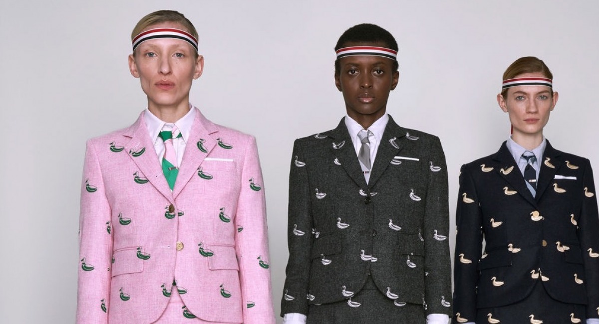 «Утиные истории» или Суперстильная коллекция Pre-Fall 2019 от Thom Browne