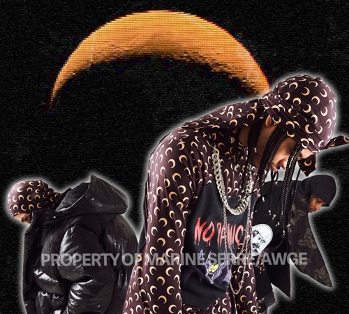 Рэпер A$AP Rocky и бренд Marine Serre представили хайповую коллаборацию