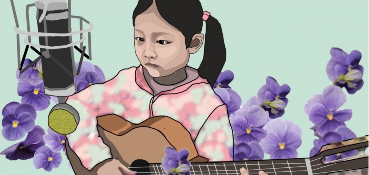 Как шестилетняя гитаристка Миумиу стала маяком в темные времена пандемии. Слушайте её и улыбайтесь