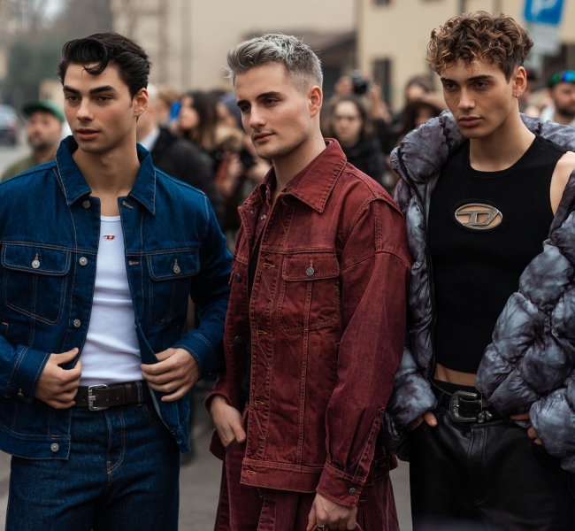 Street Style at Milan Fashion Week: Diesel Fall/Winter 2023