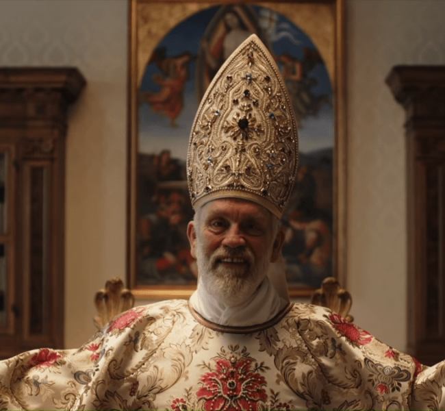 Чтобы быть ближе к Богу, нужно стать дьяволом: Первосвященники Джуд Лоу и Джон Малкович грешат в трейлере «Новый Папа»