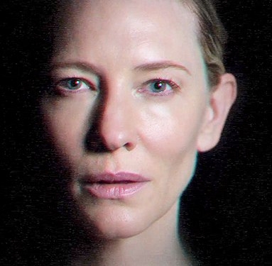 Окаменелая Кейт Бланшетт в клипе Massive Attack