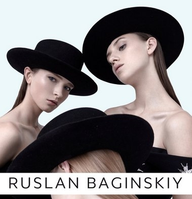 Кампейн стильных шляп Ruslan Baginskiy FW 2016/17