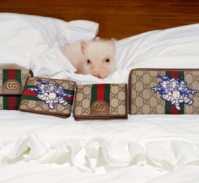«Три поросенка» в самом милом кампейне Gucci