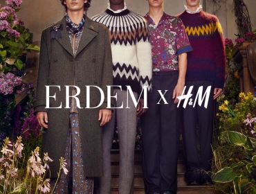 Цветочная роскошь в ролике коллаборации ERDEM x H&M