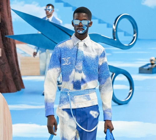 Небесные мальчики Вирджила Абло на показе Louis Vuitton FW20