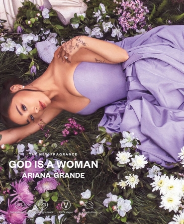 «Бог — женщина»: Ариана Гранде представила собственный аромат
