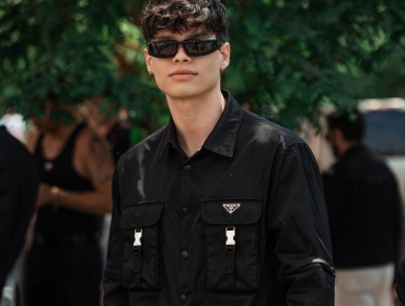 Incredible outfits and unexpected fantasy: Street style of guests at the Prada Men's SS2024 show
