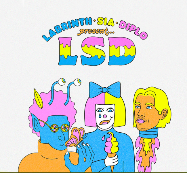 Эффект LCD: Sia, Diplo & Labrinth представили новый совместный трек