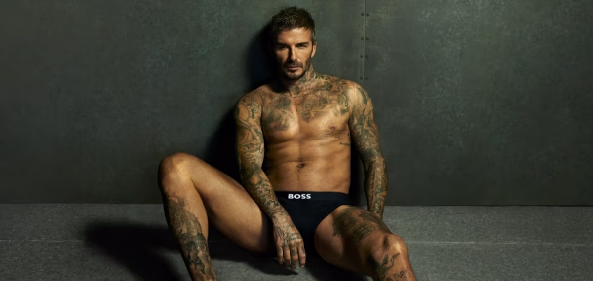 David Beckham у новій кампанії BOSS: мінімум одягу, максимум стилю