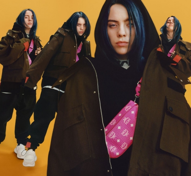 Стильно, модно, молодежно: Билли Айлиш стала лицом агендерного кампейна MCM FW19