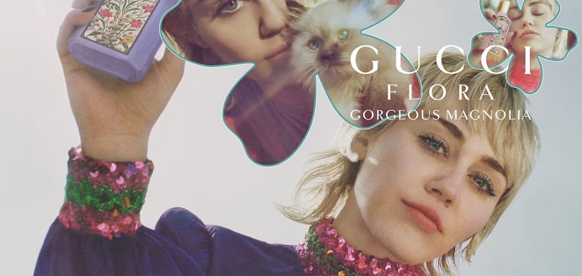 Gucci Beauty обирає Miley Cyrus обличчям свого нового аромату 
