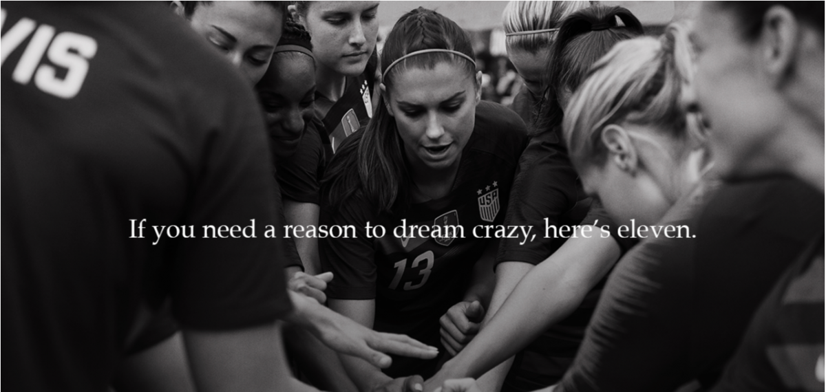 «Покажите, на что способны сумасшедшие!»: Nike представили сильное мотивирующее видео про женщин-спортсменок