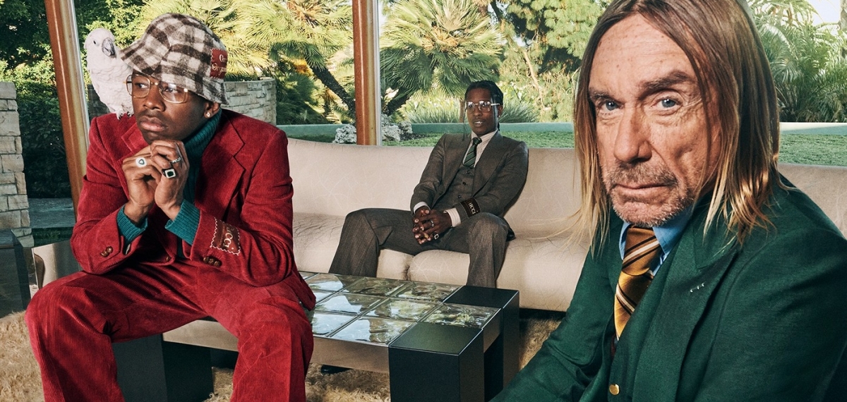 A$AP Rocky, Tyler, The Creator и Игги Попа стали лицами кампании Gucci. Она о странной элегантности