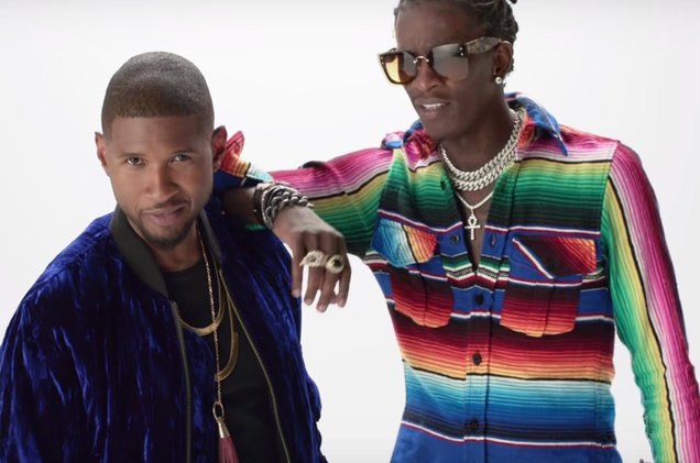 Usher презентовал видео на трек 