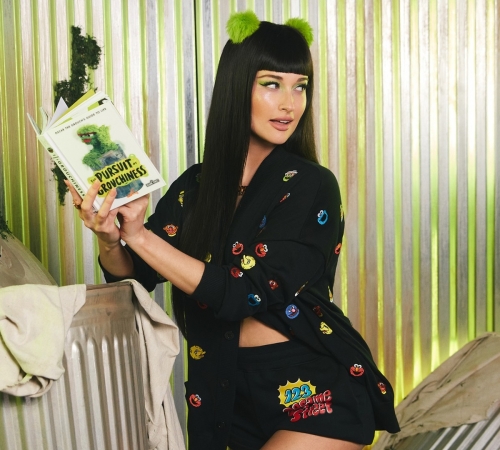 Знаменитое детское шоу: Новая коллекция Moschino переносит нас на улицу Сезам