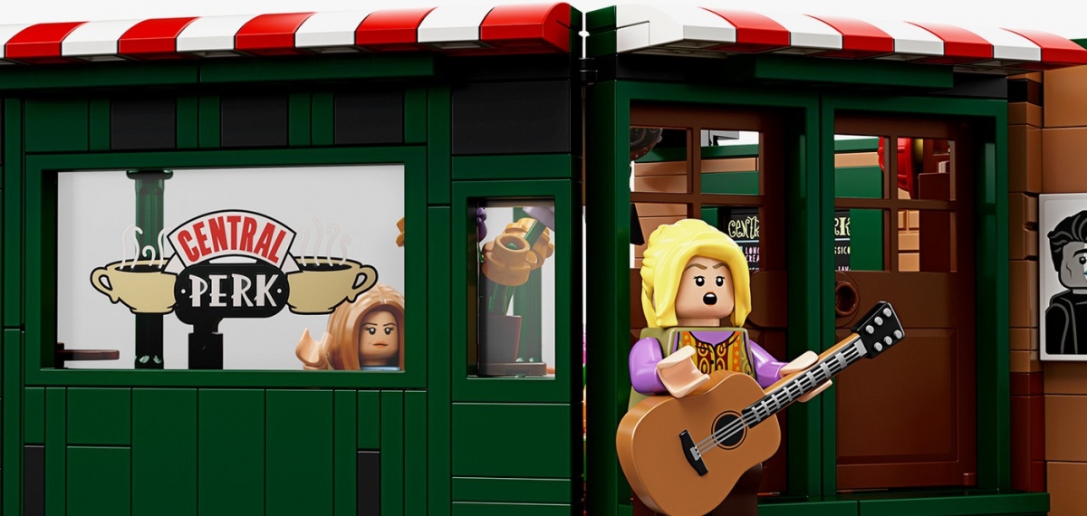 Это так мило! LEGO празднует 25-летний юбилей сериала «Друзья» с набором из 1070 деталей